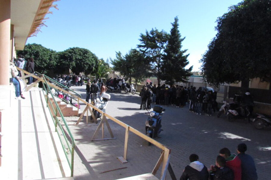 'In alcune zone impossibile stare in classe