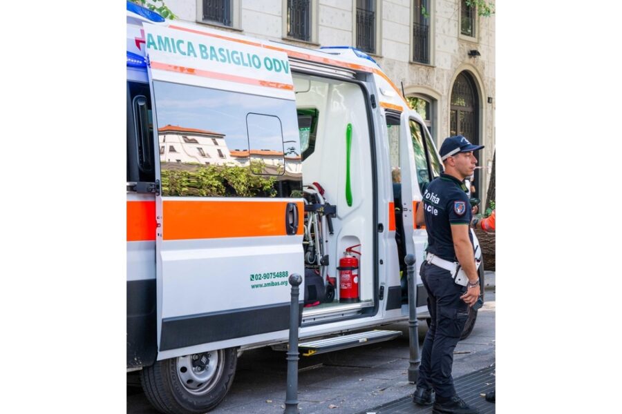 L'incidente in centro a Milano