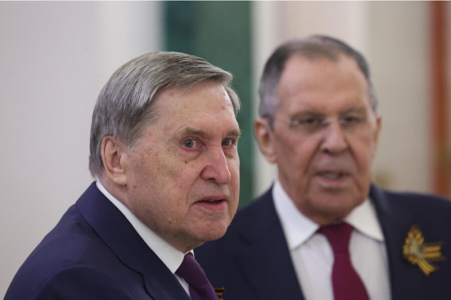 Lo ha detto il consigliere presidenziale russo Yuri Ushakov