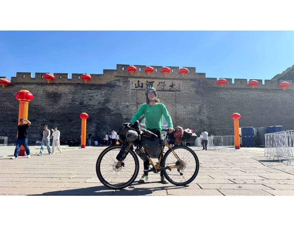 Da Garbatella a Kyoto in bicicletta, il viaggio di Leonardo