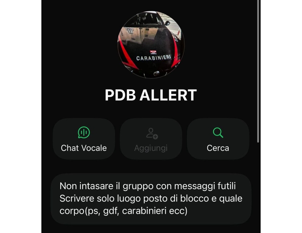 Droga, scoperta chat per allertare clienti su presenza forze dell’ordine