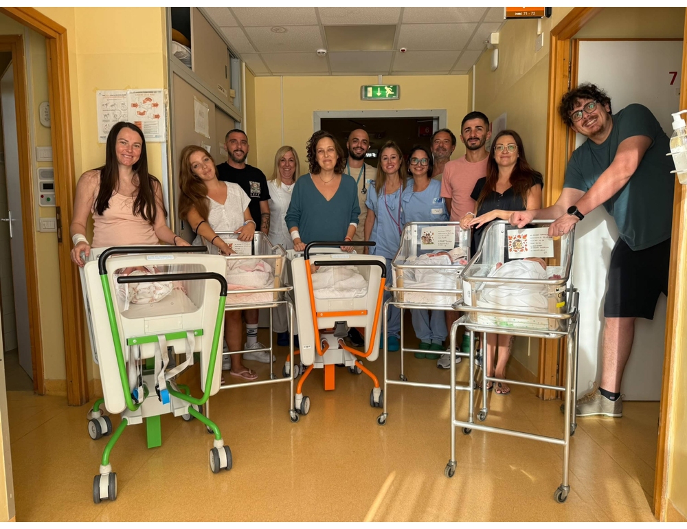 Elba in festa, in un solo giorno nati in ospedale 5 bimbi