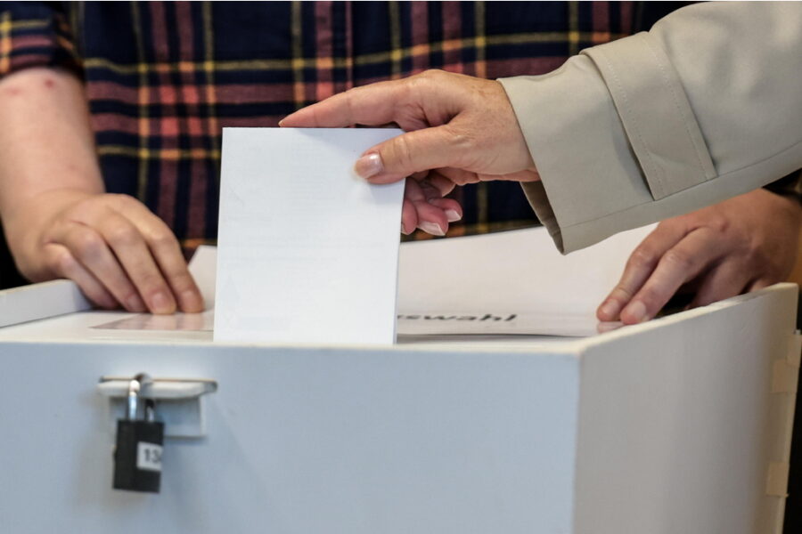 La Cdu è al 5% sulla soglia di sbarramento
