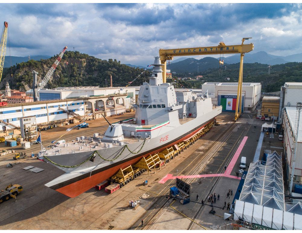 Fincantieri consegna a Marina Militare pattugliatore ‘Domenico Millelire’