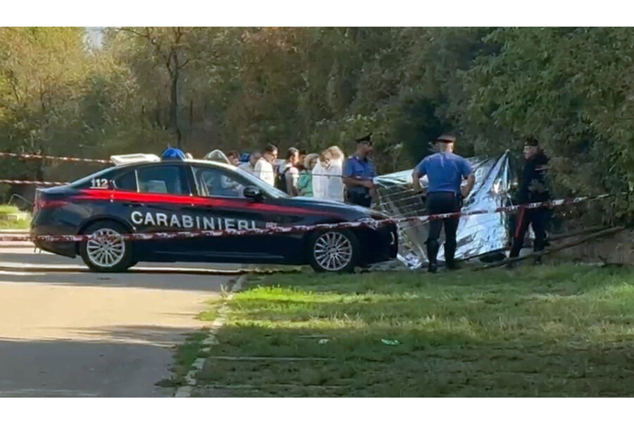 Era nel parcheggio