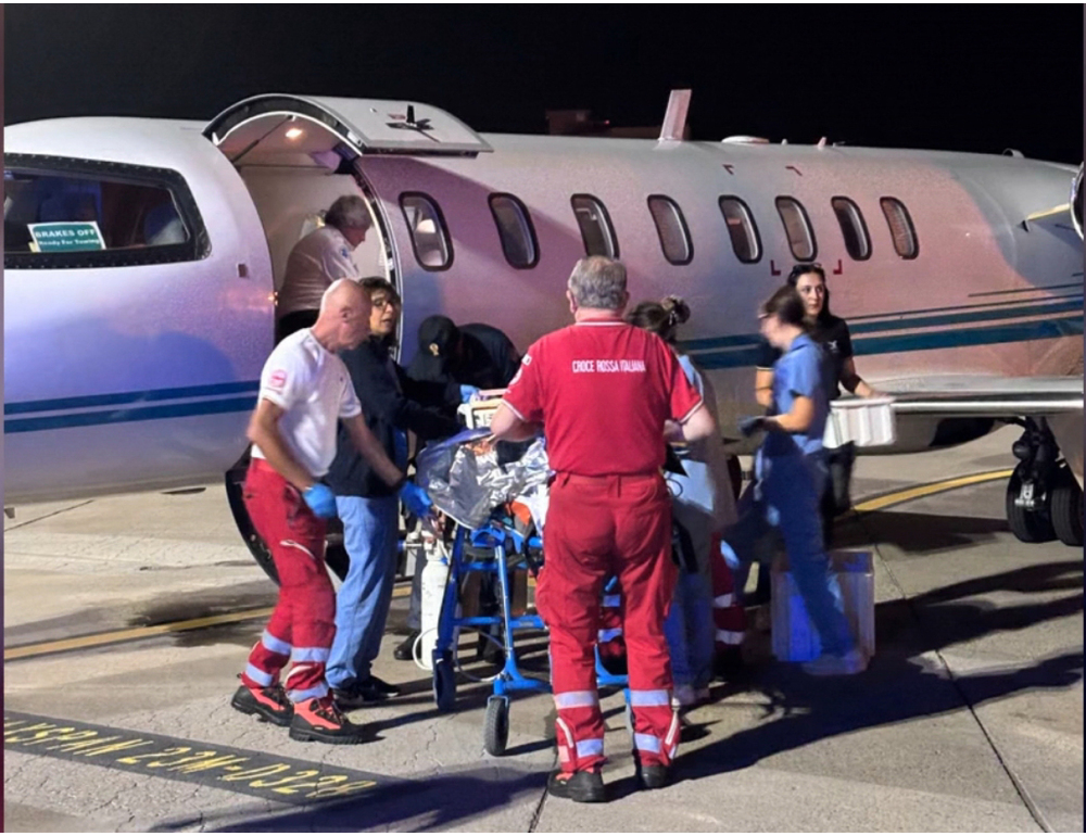 Gravi ma stabili le condizioni del bimbo in coma dopo incidente a Sharm