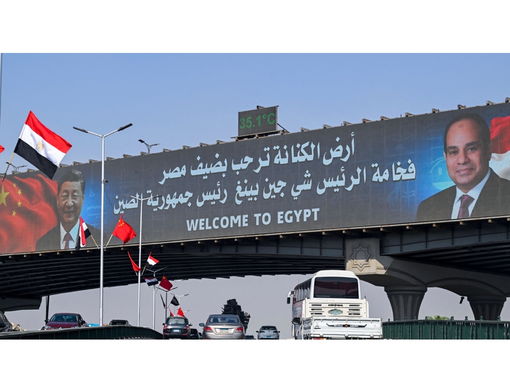 Il presidente cinese Xi Jinping è arrivato al Cairo, accolto da Al Sisi