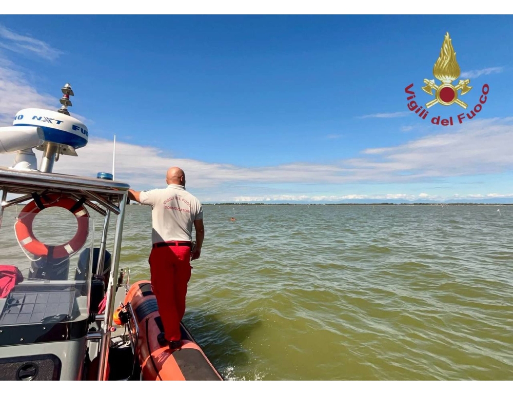 Incidente nella laguna di Venezia, un ferito