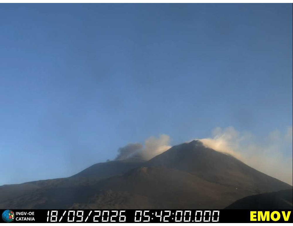 Ingv, attività esplosiva sull’Etna in attenuazione, nessuna nube eruttiva