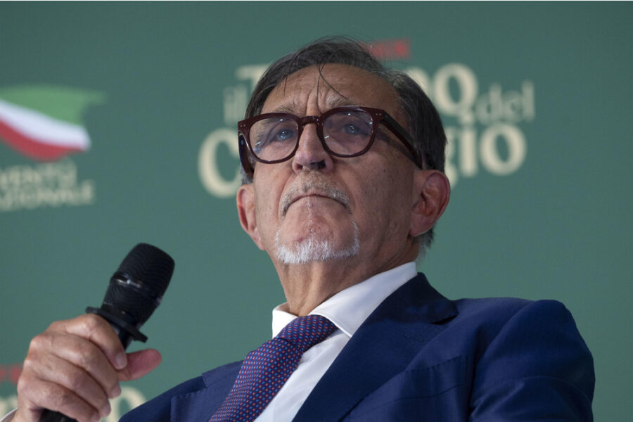 "Auguro alla sinistra di trovare capacità sintesi del centrodestra"