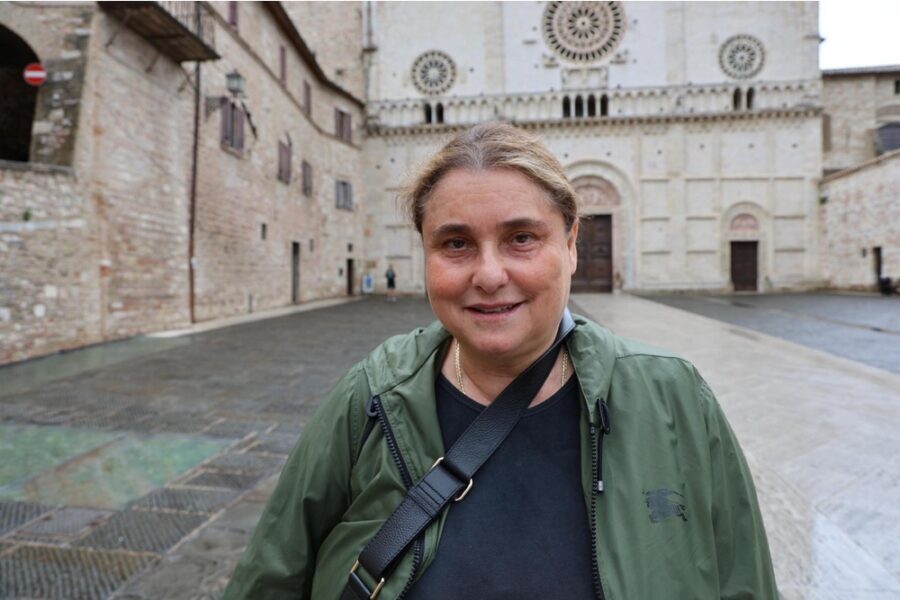 Antonia Salzano ha partecipato alla presentazione del tv movie 'Il mio nome è Carlo'