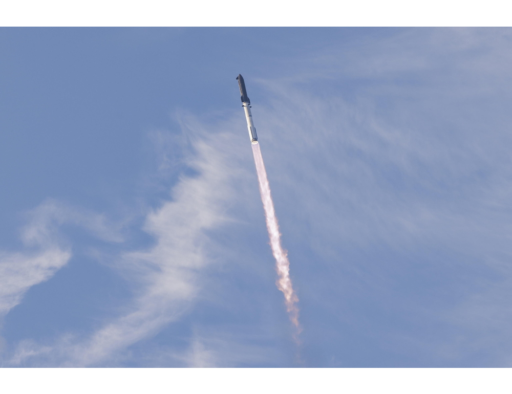 Lanciato Starship, primo test in orbita
