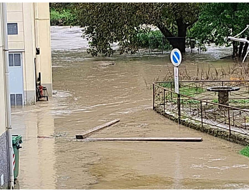 Maltempo, esonda di nuovo il torrente Lavagna in provincia di Genova
