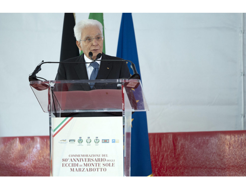 Mattarella ricorda Marzabotto, ciò che è accaduto può ripetersi