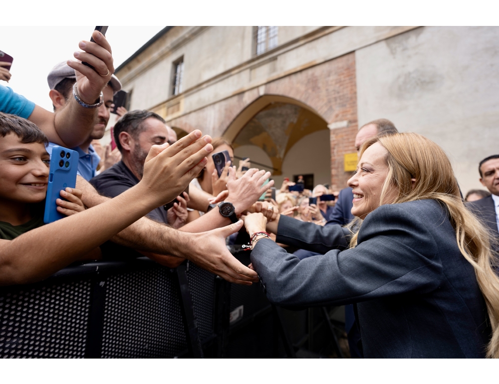 Meloni, non mi alleo con chi vota contro il sostegno all’Ucraina