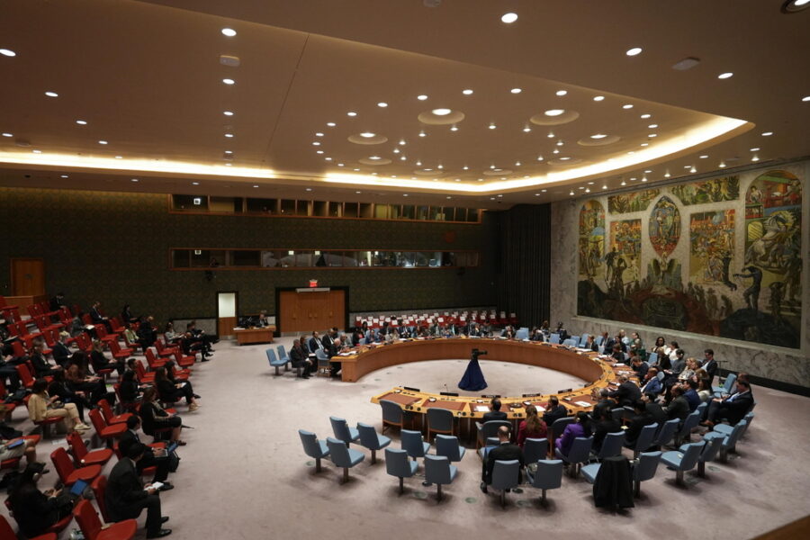 Nawaf Salam all'Assemblea dell'Onu