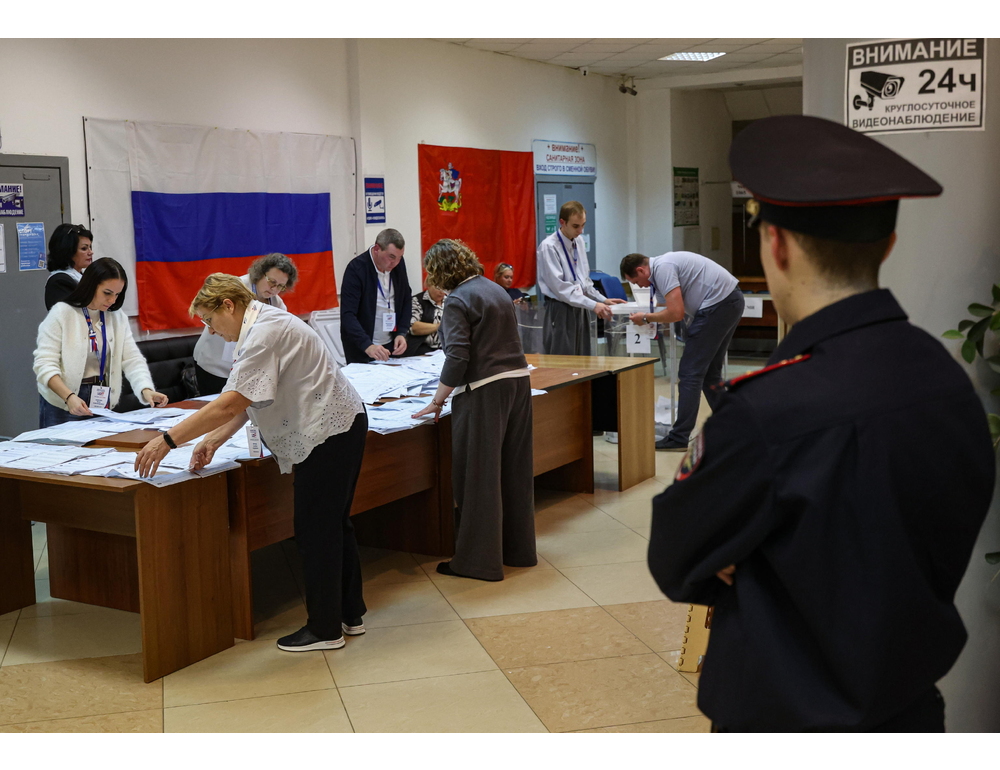 Russia Unita mantiene il vantaggio nelle elezioni col 41,04% delle schede scrutinate