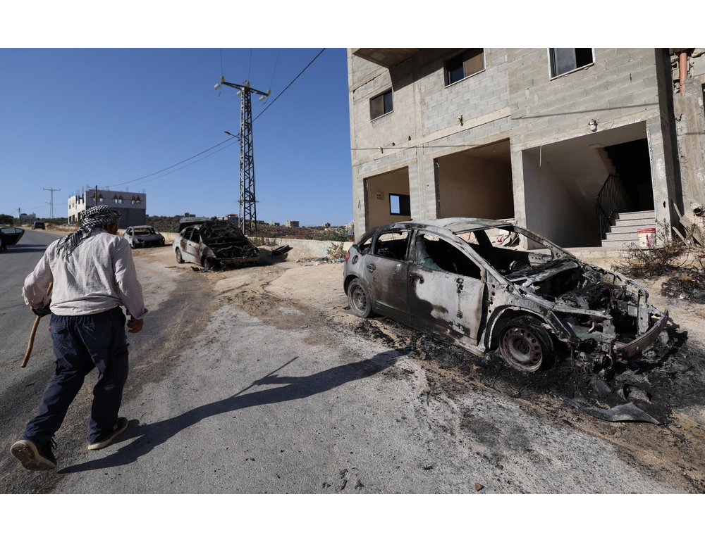 Scontri tra coloni e forze di sicurezza israeliane in Cisgiordania