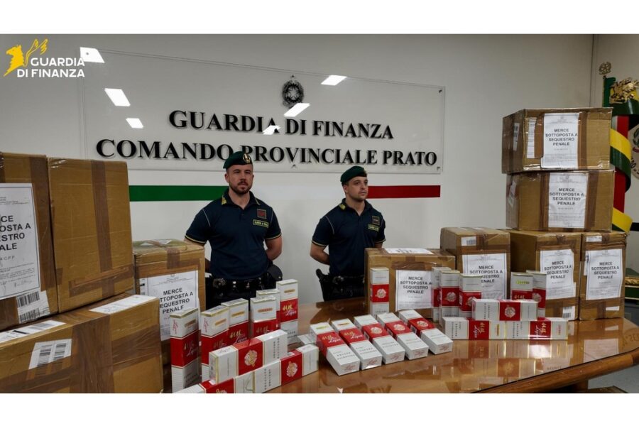 Sono 125 i kg scoperti dalla Guardia di finanza