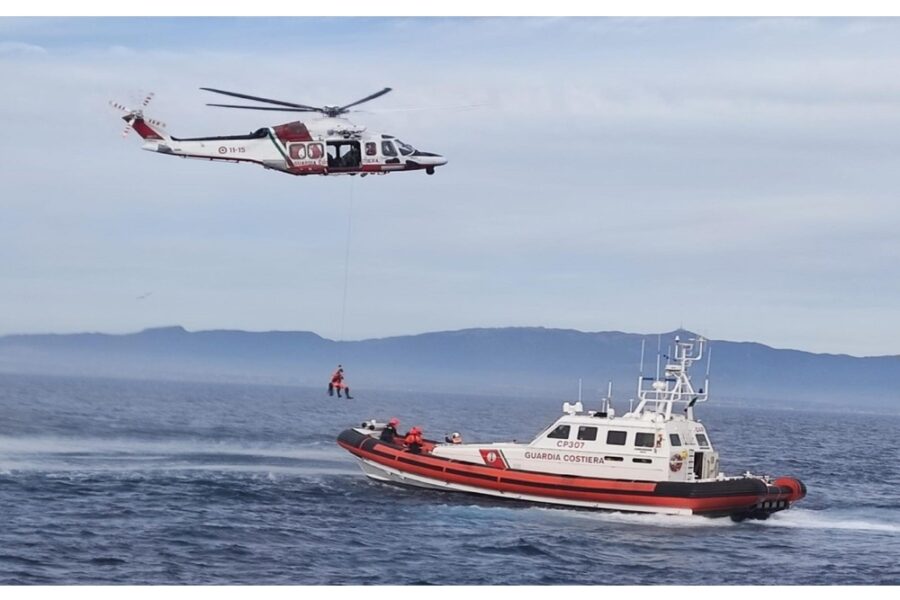 Giovedì esercitazione di ricerca e soccorso in mare della Guardia costiera