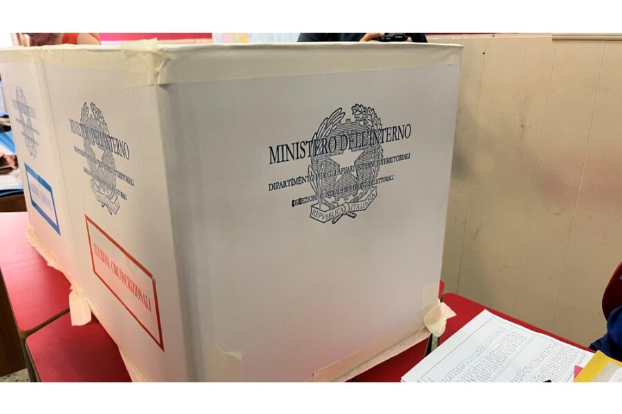 Alle precedenti politiche il dato era definitivo perché si votava un solo giorno