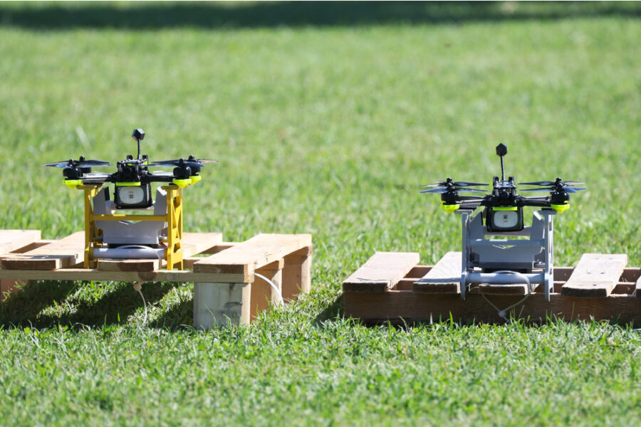 Velocità e traiettorie all'evento 'Esercito 1659 Drone Challenge'
