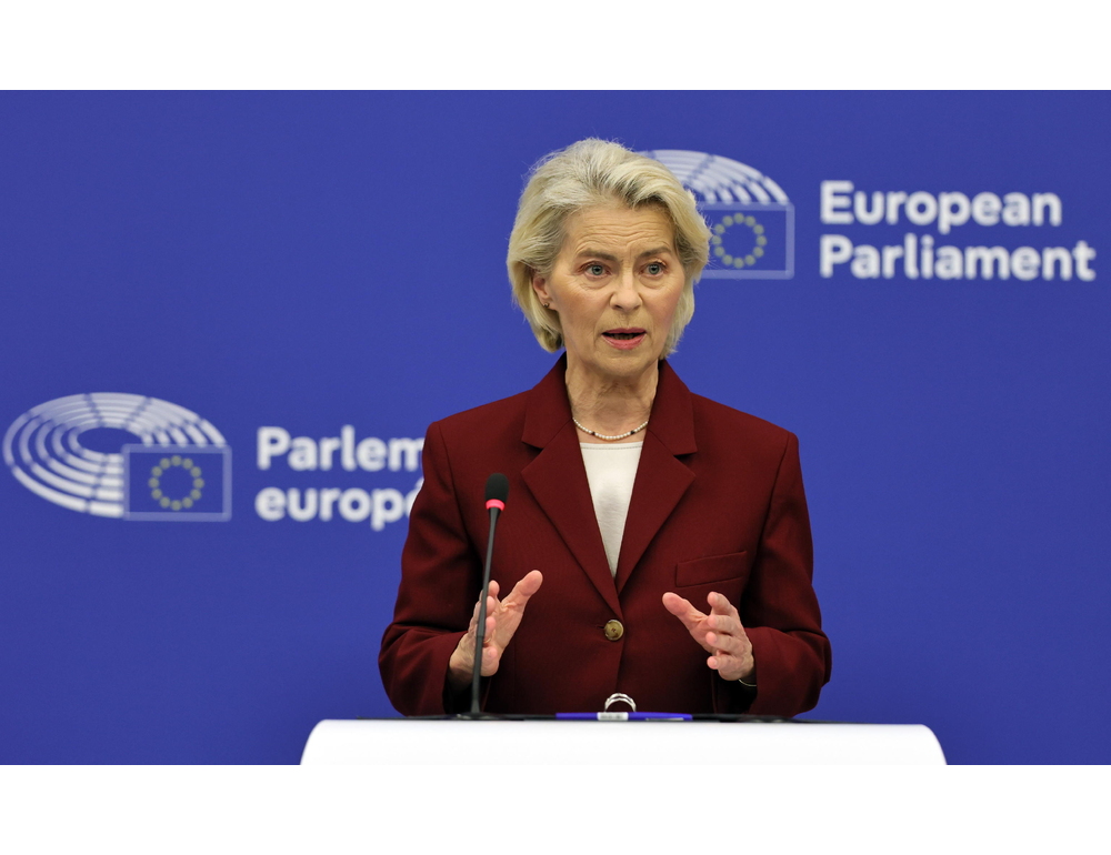 Von der Leyen, ‘domani altri 3,3 miliardi per aiuti militari a Kiev’