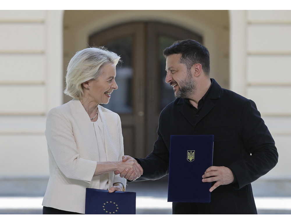 Von der Leyen, ‘progetto Ue-Ucraina per nostre difese antibalistiche’