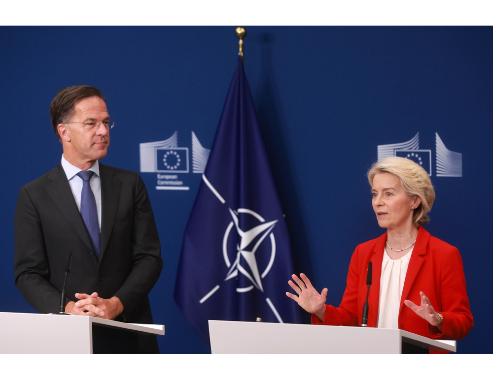 Von der Leyen vede Rutte, ‘Ue e Nato uniti, alziamo la pressione su Mosca’