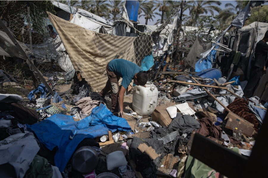 Nel sud della Striscia di Gaza