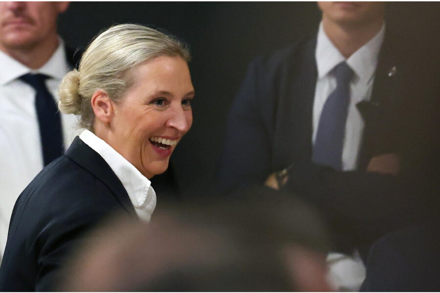 La leader AfD: 'Vedremo quali saranno i risultati nel corso della serata'