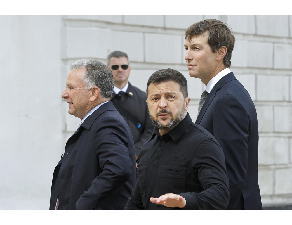 Zelensky, ai colloqui con inviati Usa anche i consiglieri per la sicurezza Ue
