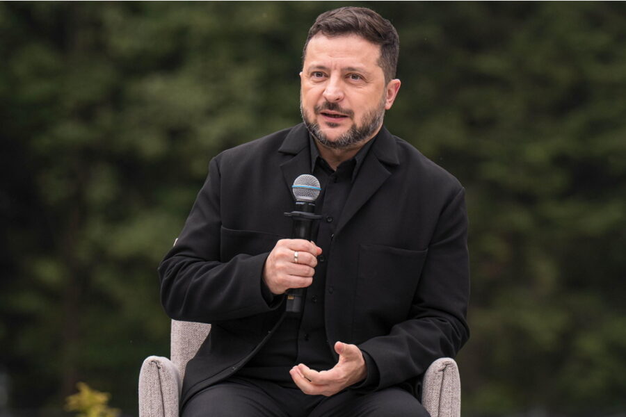 'Poi ringrazia il tycoon per la visita di Witkoff e Kushner a Kiev'