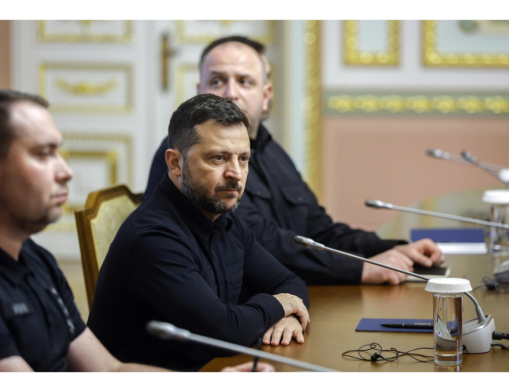 Zelensky, possibili colloqui Ucraina-Russia-Usa questo mese