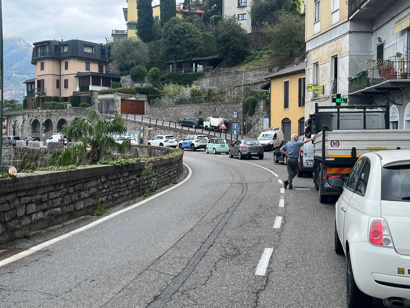 Semaforo intelligente di Blevio, in corso la riparazione