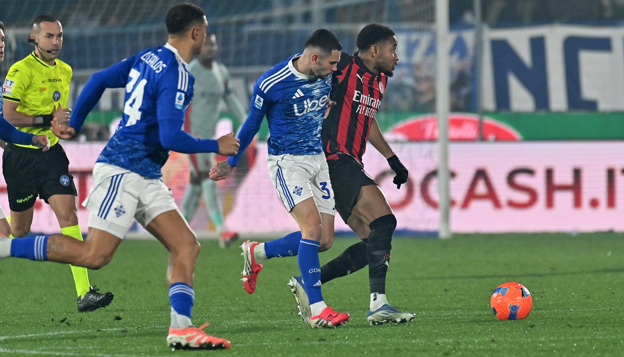 Genoa-Como affidata all’arbitro Guida, Colombo allo stadio Olimpico