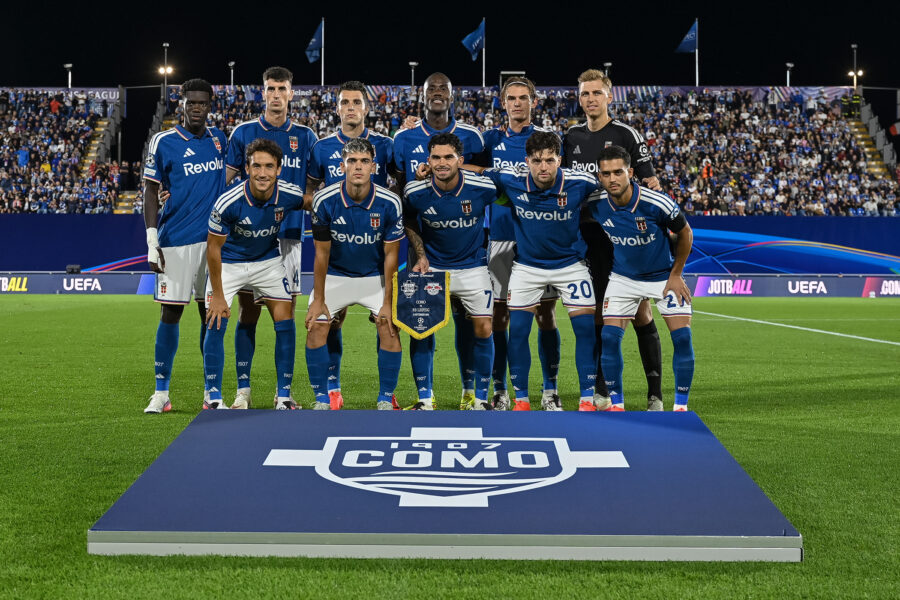 Formazione Como in Champions