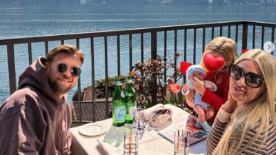 Füllkrug, dopo il gol al Lipsia gli scatti  social con il Lario sullo sfondo
