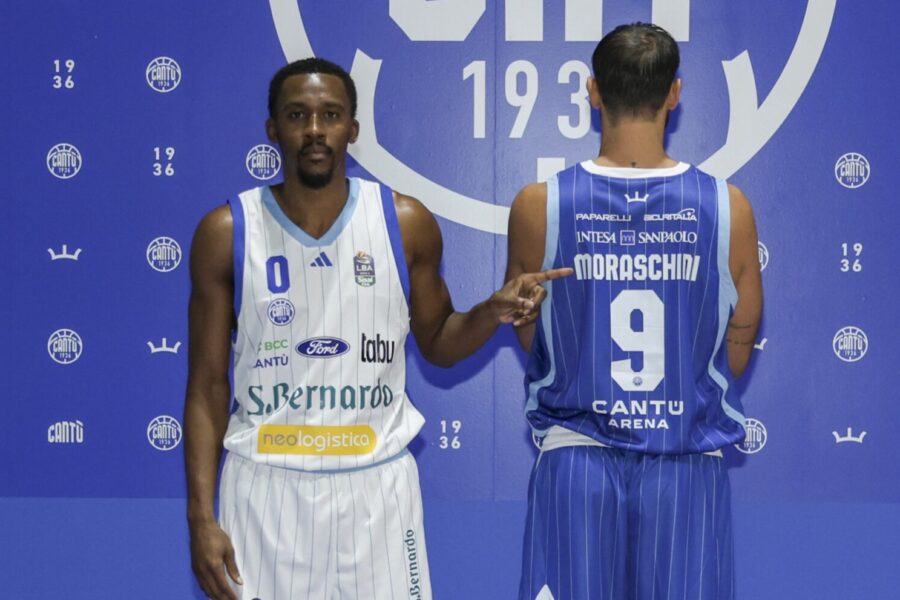 Nuova maglia Cantù