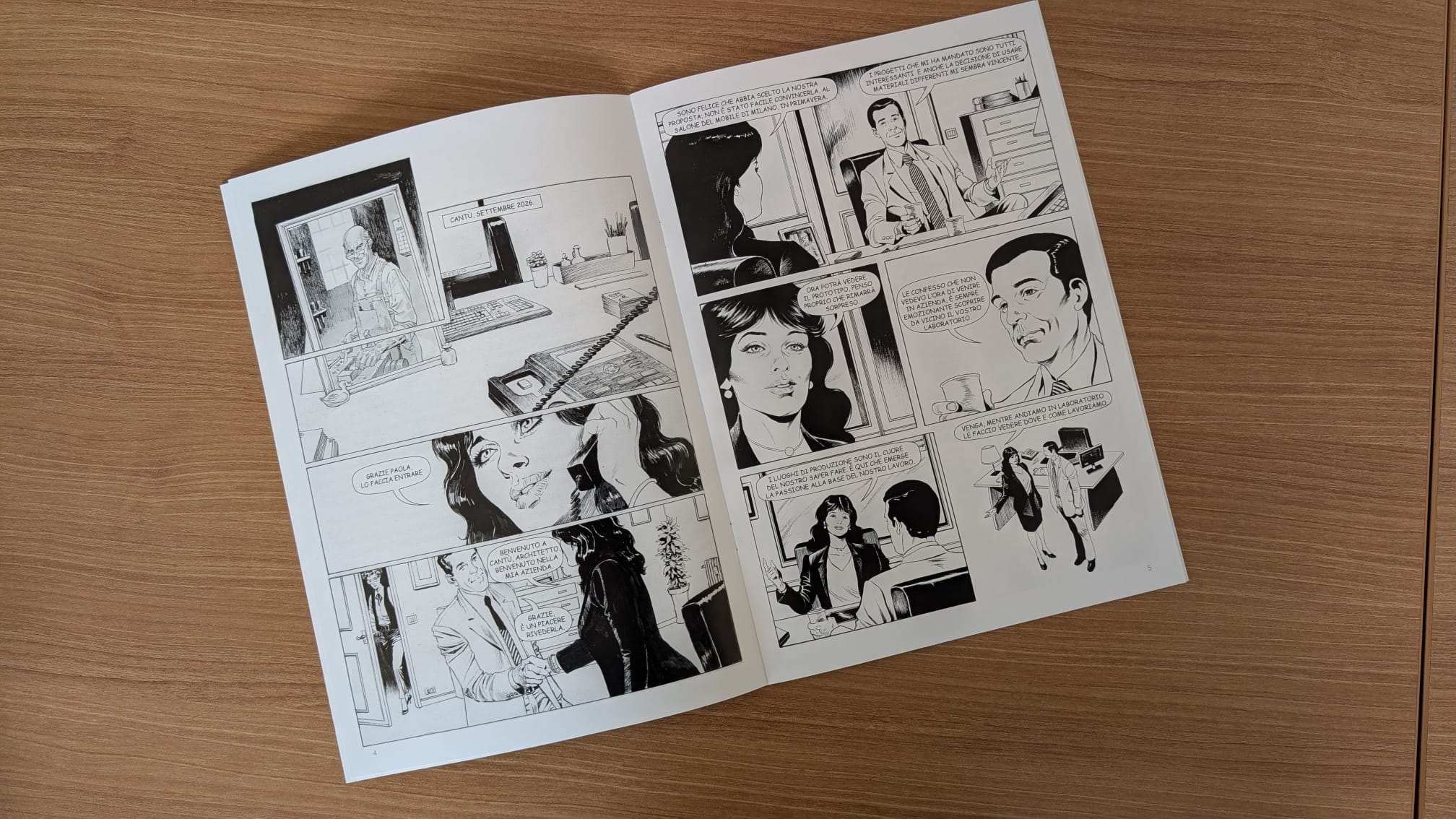 Festival del Legno, a Villa Calvi la presentazione del volume “La Cantù Città del Mobile in fumetto”