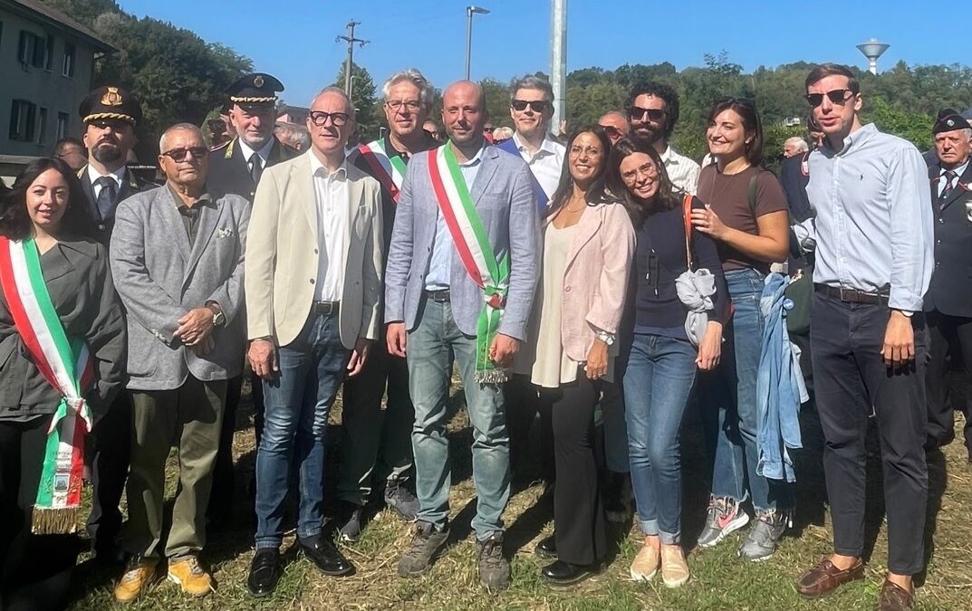 inaugurazione ciclopedonale Fino Mornasco