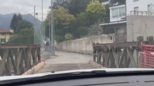 Blevio, cinque giorni di lavoro sulla Lariana: strada chiusa dalle 23 alle 5