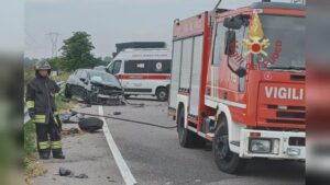 Incidente tra due auto a Rovellasca, soccorsi i conducenti