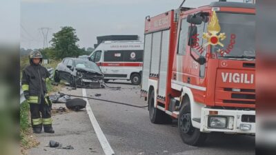 Incidente tra due auto a Rovellasca, soccorsi i conducenti