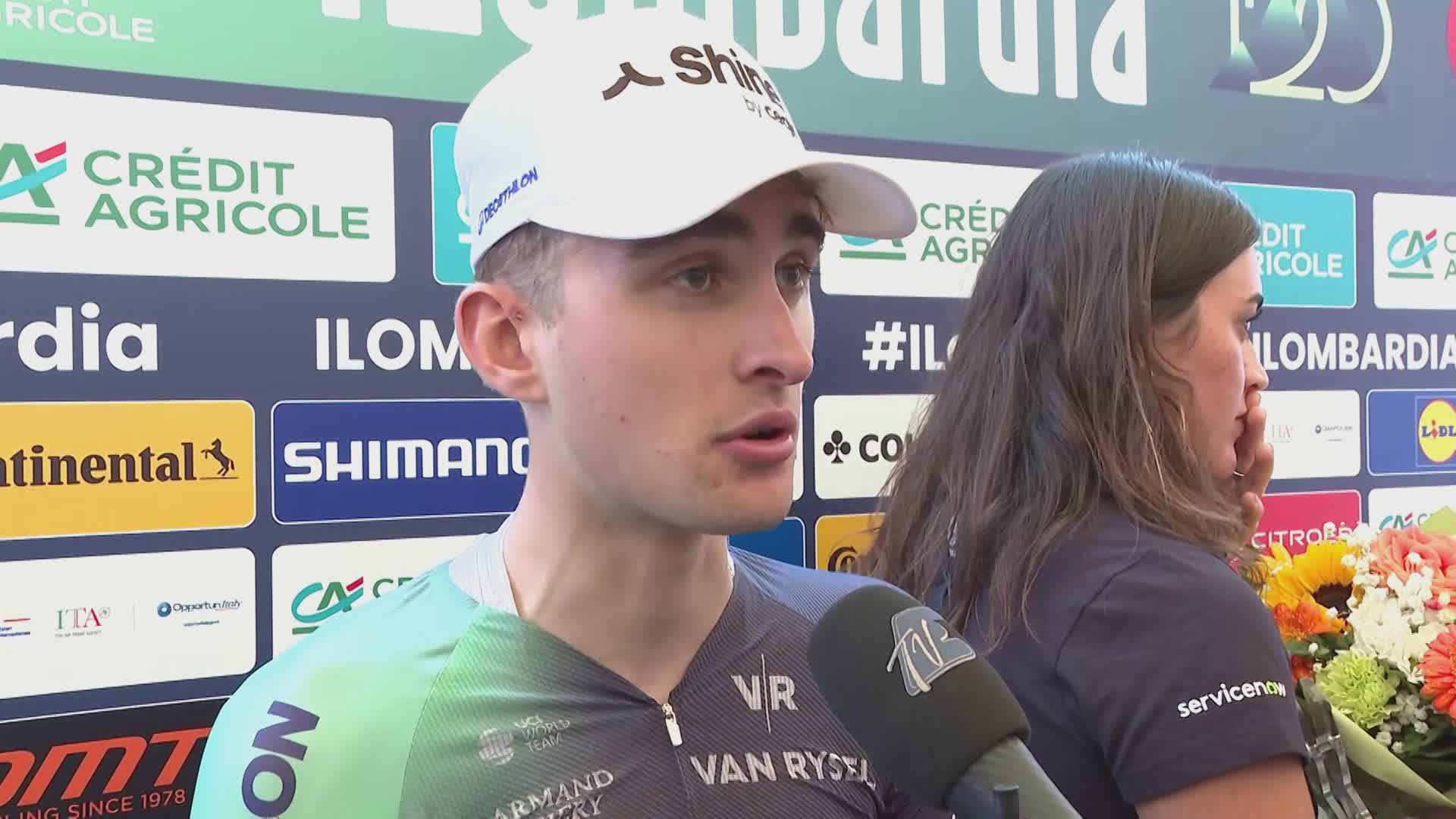 Giro di Lombardia 2026, le curiosità sul successo di Seixas