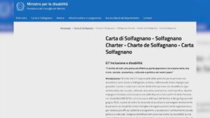 Carta di Solfagnano, due anni dal primo G7 Inclusione e Disabilità. Il punto del ministro Locatelli