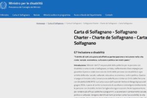 Carta di Solfagnano, due anni dal primo G7 Inclusione e Disabilità. Il punto del ministro Locatelli