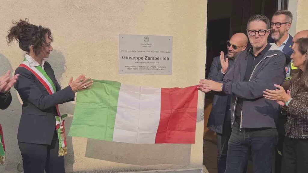 Cantù, la Protezione Civile intitolata a Zamberletti