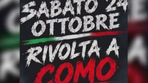 “Rivolta a Como”, allerta per sabato 24 ottobre. La chat per invitare a devastare la città