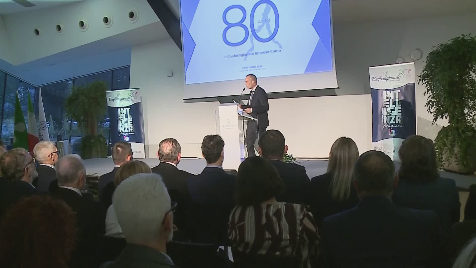 Confartigianato Imprese Como celebra 80 anni di storia